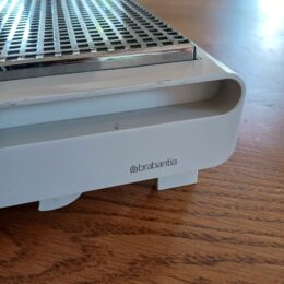 Vintage Brabantia rechaud wit