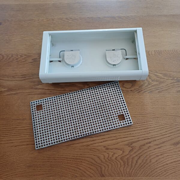 Vintage Brabantia rechaud wit