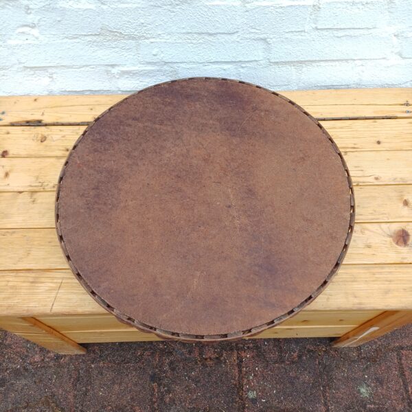 Groot rond dienblad