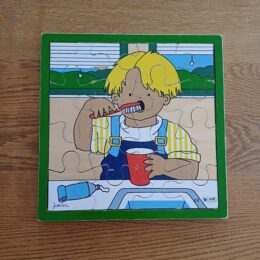Rolf houten puzzel tandenpoetsen