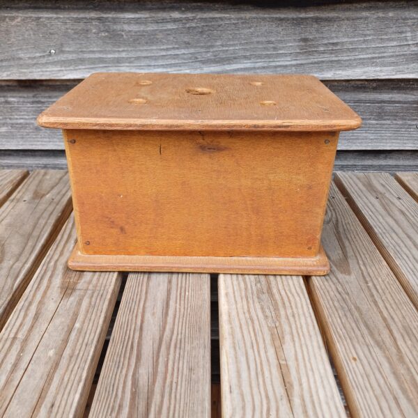 Houten voetenstoof