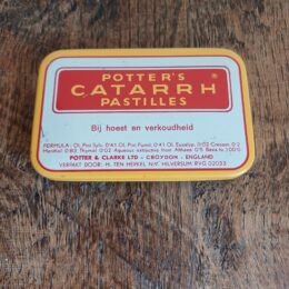 Potter’s Catarrh pastilles