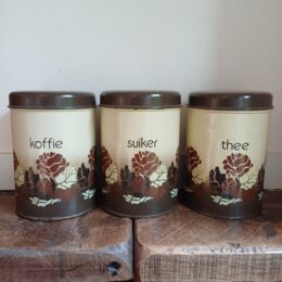 Brabantia blikken koffie thee suiker