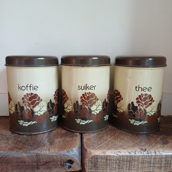 Brabantia blikken koffie thee suiker