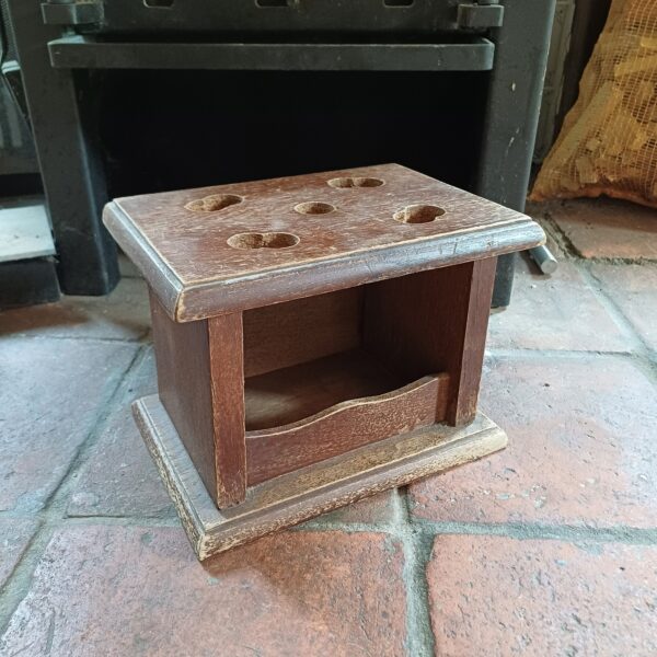 Houten voetenstoof