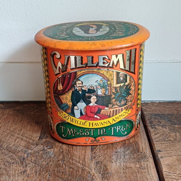 Ovaal blik Willem II oranje
