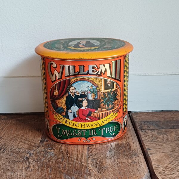 Ovaal blik Willem II oranje