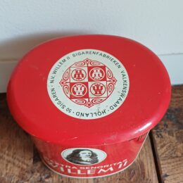 Ovaal blik Willem II rood