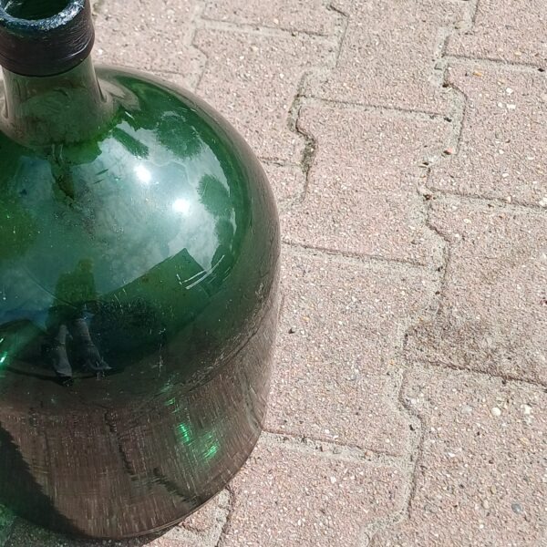 Groene gistfles