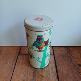 Vintage beschuitblik Fabeltjeskrant