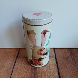 Vintage beschuitblik Fabeltjeskrant