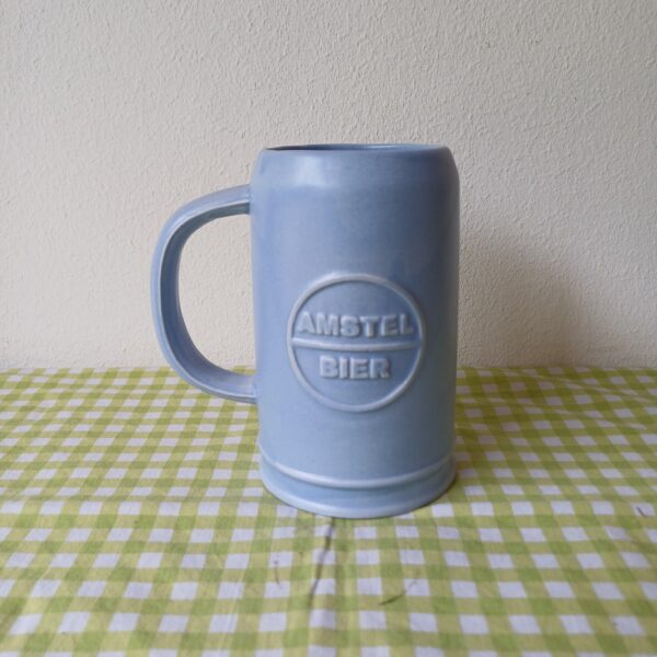 Amstel bierpul blauw