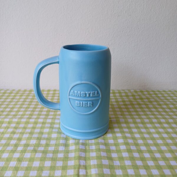 Amstel bierpul blauw