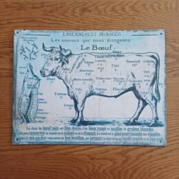 Wandbord Le boeuf