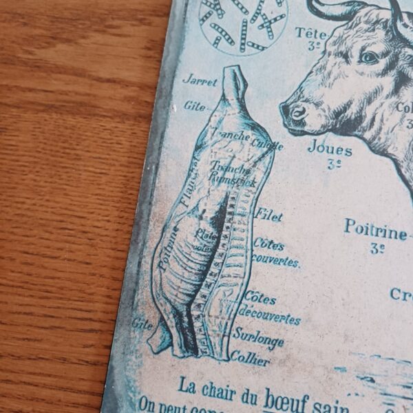 Wandbord Le boeuf