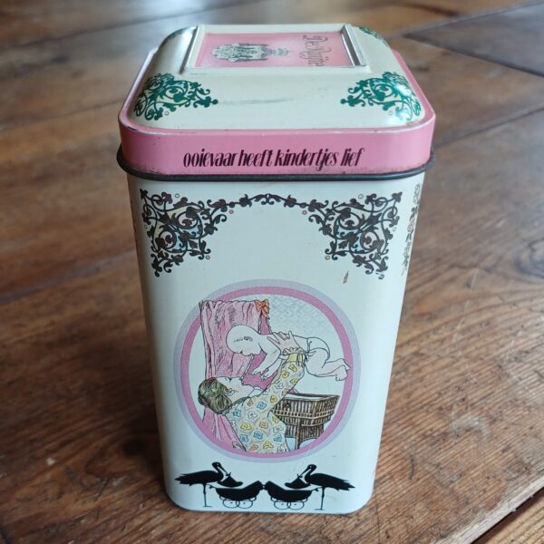 Blikje De Ruijters rose & witte muisjes