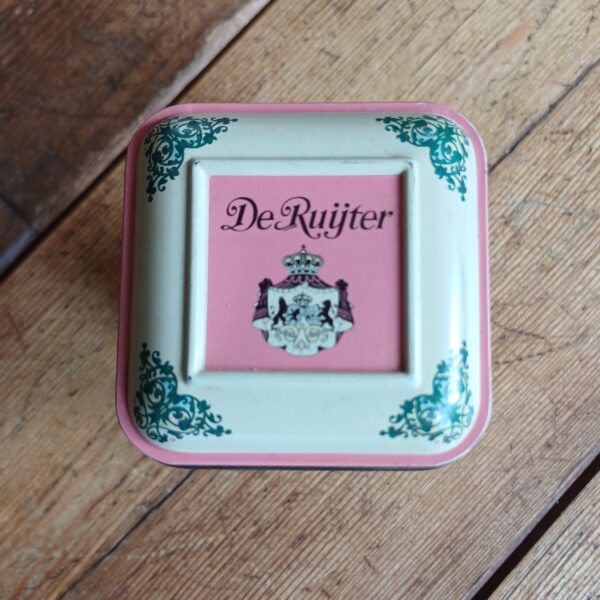 Blikje De Ruijters rose & witte muisjes