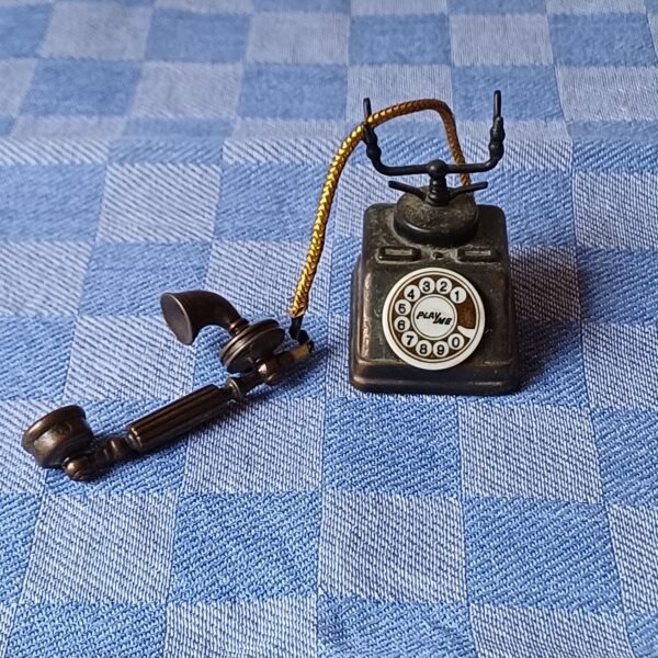 Telefoontoestel met hoorn - decoratieve puntenslijper