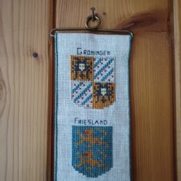 Vintage wanddecoratie provincies
