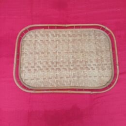 Vintage bamboe dienblad