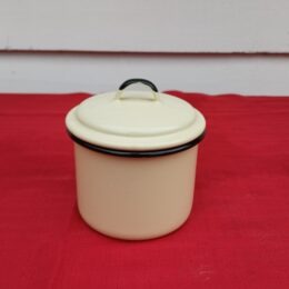 Emaille suikerpot