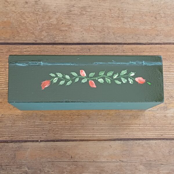 Beschilderd houten doosje