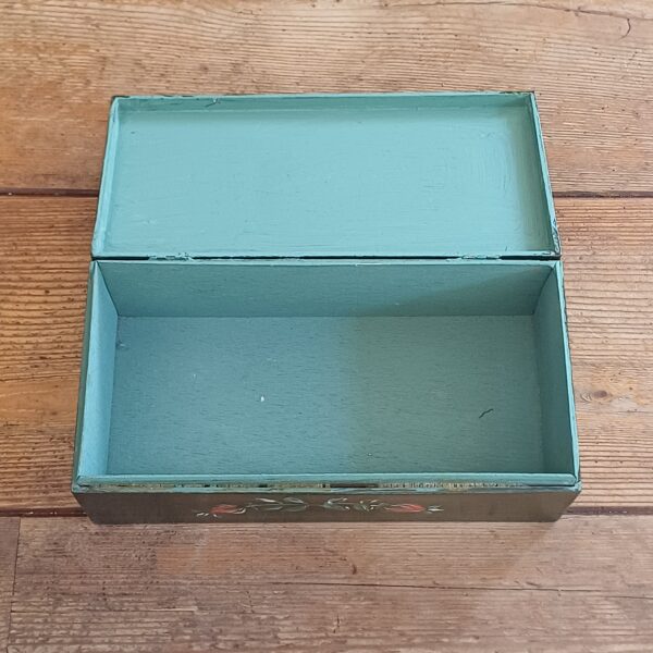 Beschilderd houten doosje