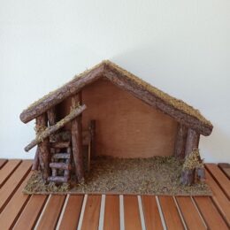 Kerststal in doos