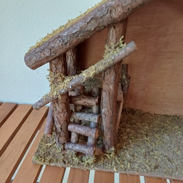 Kerststal in doos