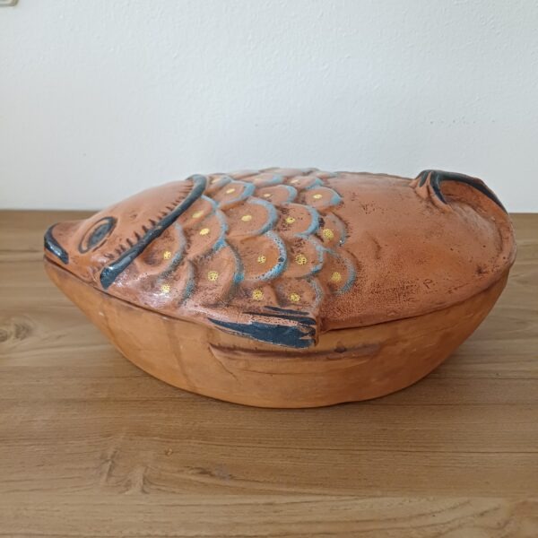 Visvormige ovenschaal
