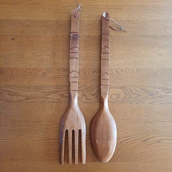 Vork en lepel wanddecoratie - Afbeelding 5