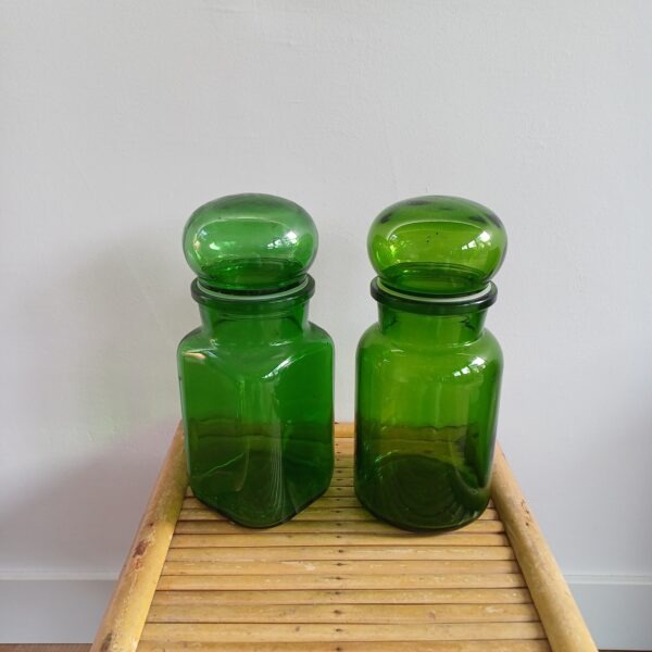 Groene apothekerspot rond