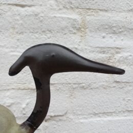 Decoratieve kraanvogel hout