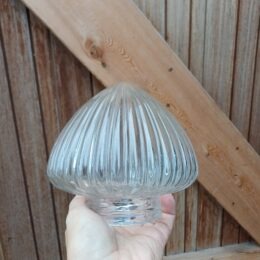 Holophane glazen lampenkap
