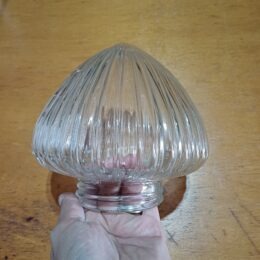 Holophane glazen lampenkap