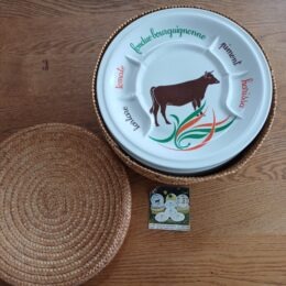 Franse fondueborden in mandje