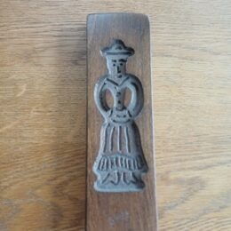 Speculaasplank met 2 figuren