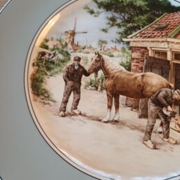 Royal Schwabap bord hoefsmit