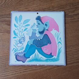 Nies – Vintage wandplaat Veilig leren lezen